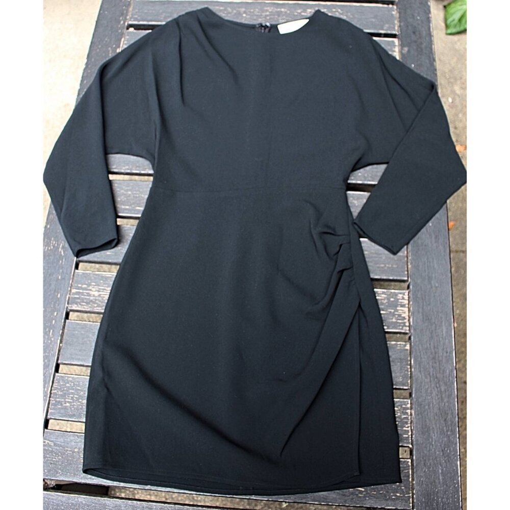 ALC - Greer LBD Dolman Dress in Japanese Triacetate, sz 6 EUC - Picture 5 of 14